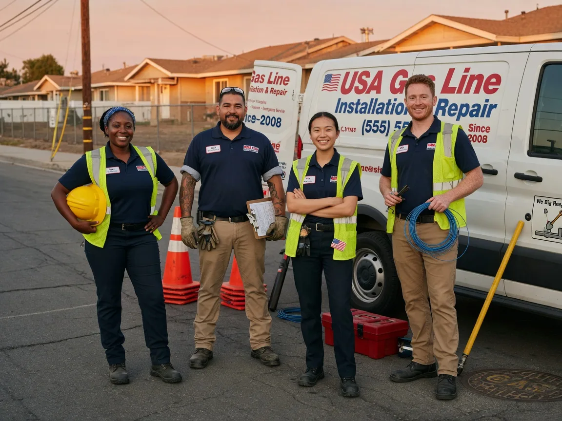 Gas Line Installation company in Lurgan, PA